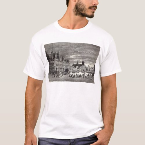 Hotel de Ville Paris 1847 T_Shirt
