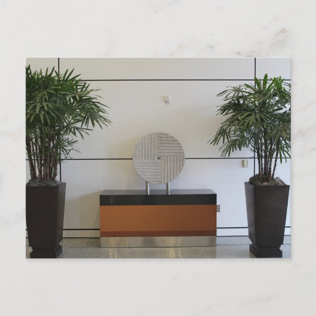 Hotel Decor - DFW Airport Postcard (Front)