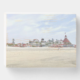 Hotel del Coronado California Wooden Box Sign