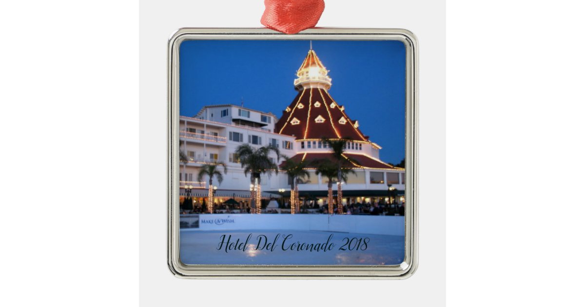 Hotel Del Coronado Ceramic Ornament Zazzle