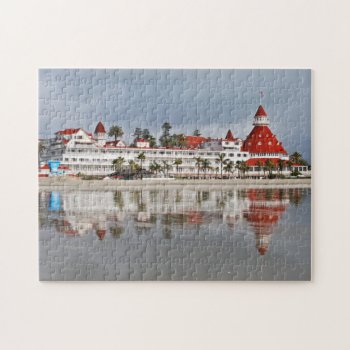 Hotel Del Coronado - Coronado California Jigsaw Puzzle by Megatudes at Zazzle