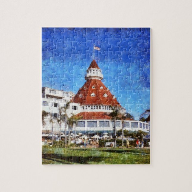 Hotel Del Coronado Jigsaw Puzzle (Vertical)