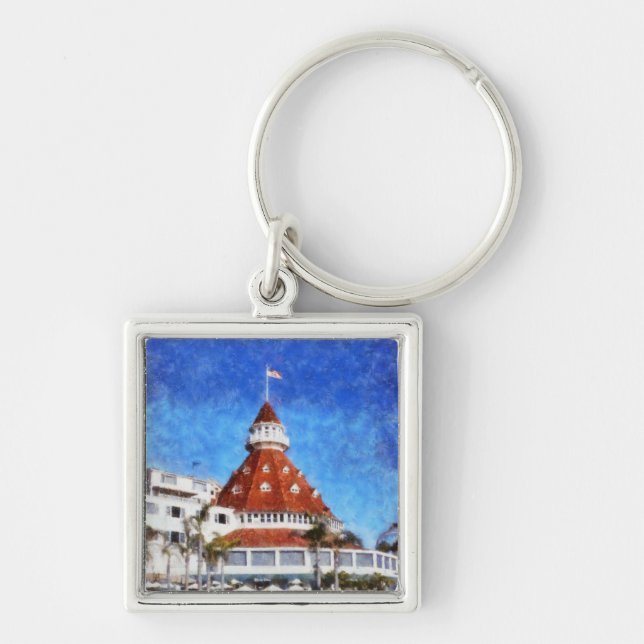 Hotel Del Coronado Keychain (Front)