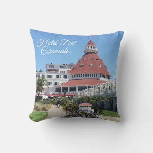 Hotel Del Coronado Pillow
