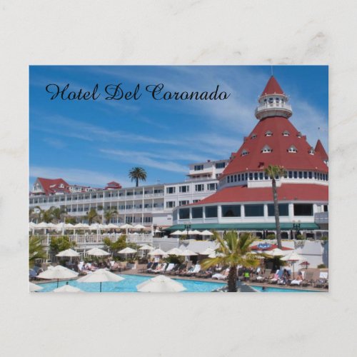 Hotel Del Coronado Postcard