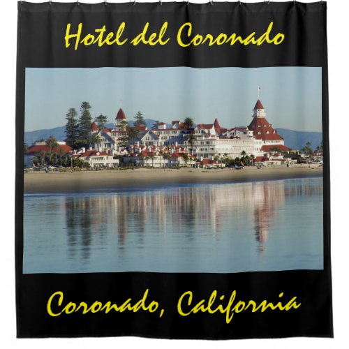 Hotel del Coronado Shower Curtain