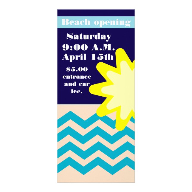 Hotel door hanger rack card (Front)