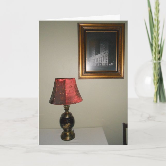 "Hotel Duluth Table Setting" Hallowe’en Card (Front)