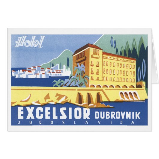Hotel Excelsior Dubrovnik Cards (Front Horizontal)
