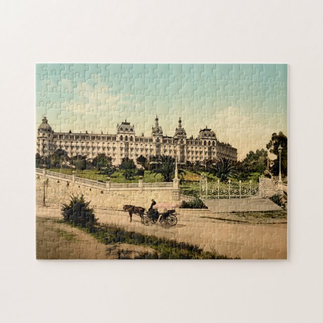Hotel Excelsior Regina Palace Cimiez Nice France Jigsaw Puzzle (Horizontal)