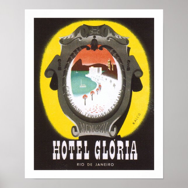 Hotel Gloria Rio de Janeiro (white) Poster (Front)