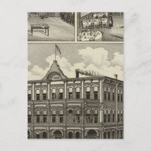 Hotel Hicks, Stockton, Kansas Postcard