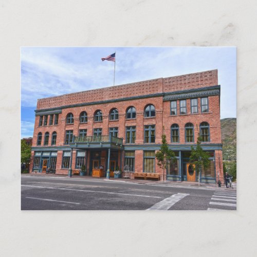 Hotel Jerome Aspen Colorado Postcard