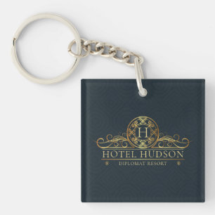 Hotel Luxury Business Keychain