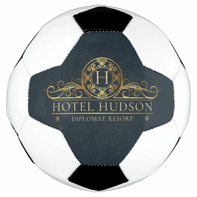 Hotel Luxury Marketing Material Soccer Ball (Front)