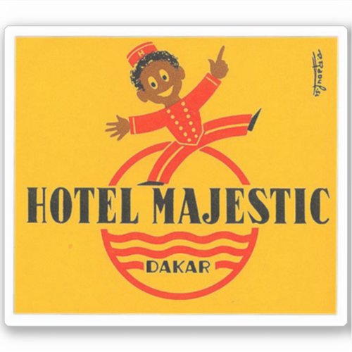 Hotel Majestic Dakar Sticker