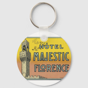 Hotel Majestic Florence Keychain