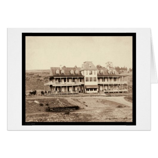 Hotel Minnekahta in Hot Springs SD 1889 (Front Horizontal)
