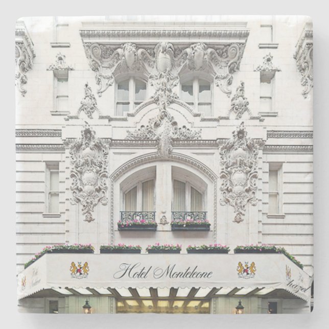 Hotel Monteleone, Hotel Monteleone Coaster, Stone Coaster (Front)