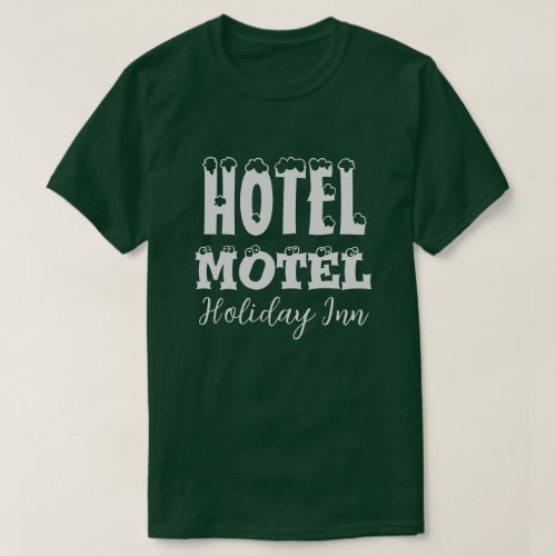 Hotel Motel Holiday Inn Sugarhill Gang Rappers  T_Shirt