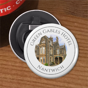 Hotel Name and Photo. Hotel Bottle Opener