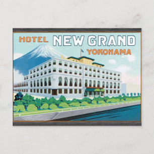 Hotel New Grand Yokohama, Vintage Postcard