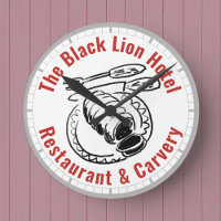 Hotel or Pub Restaurant Dining Room or Carvery Round Clock