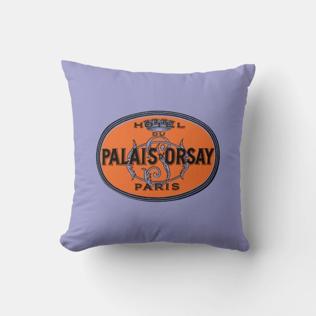 Hotel Palais D'Orsay Paris Throw Pillow (Front)