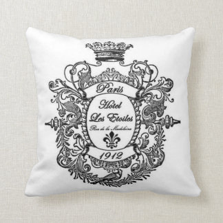 Hotel Paris French Market Style Pillow