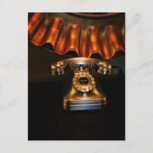 Hotel phone postcard