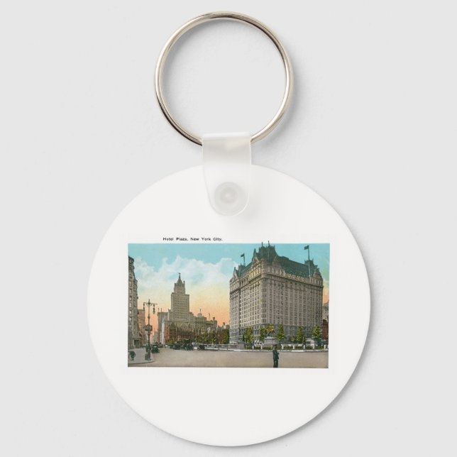 Hotel Plaza, New York City Keychain (Front)