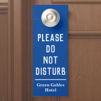 Hotel Please Do Not Disturb/ Clean My Room Door Hanger