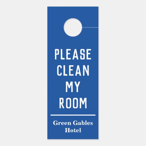 Hotel Please Do Not Disturb Door Hanger