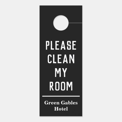 Hotel Please Do Not Disturb Door Hanger