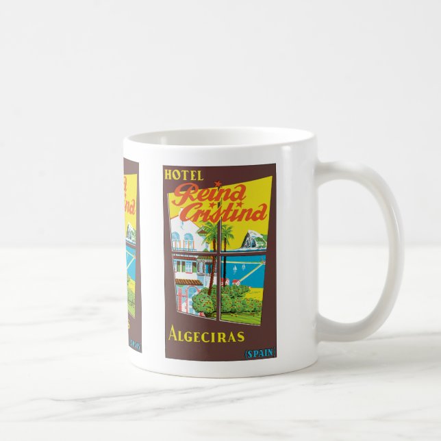 Hotel Reina Cristina ~ Algeciras Coffee Mug (Right)
