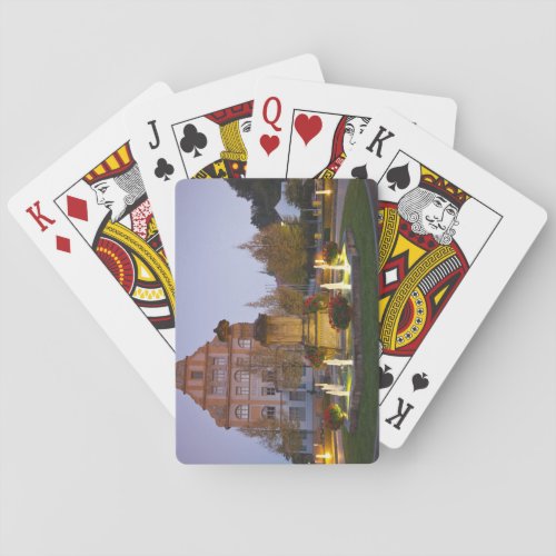 Hotel Residenzschloss Bamberg Germany Poker Cards