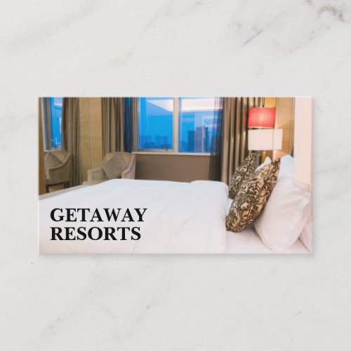 Hotel Room  Business Card