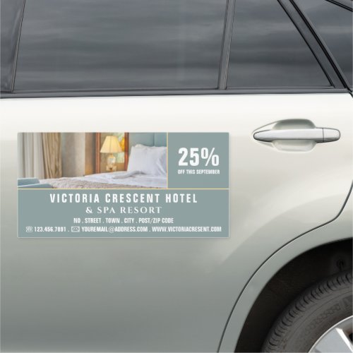 Hotel Room Hotel Accommodation Advertising Car Magnet