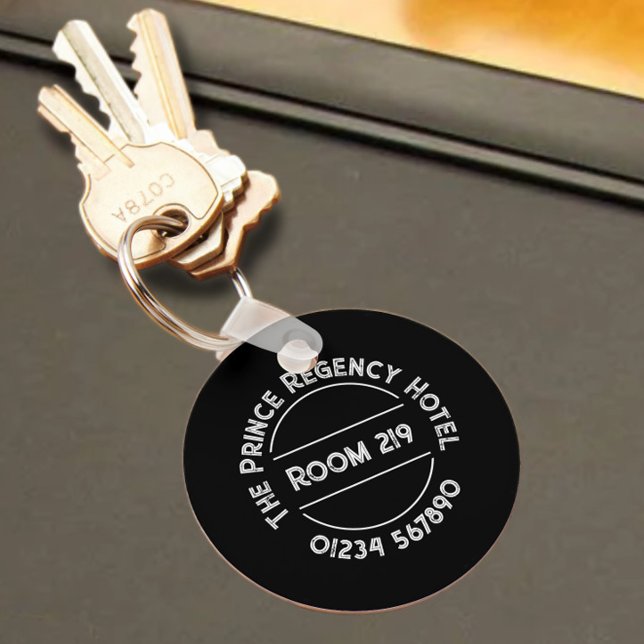 Hotel Room Keyring with Room Number (Creator Uploaded)