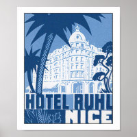 Hotel Ruhl Nice Poster