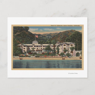 Hotel St. Catherine in Santa Catalina, Californi Postcard