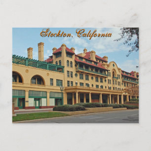 Hotel Stockton Postcard