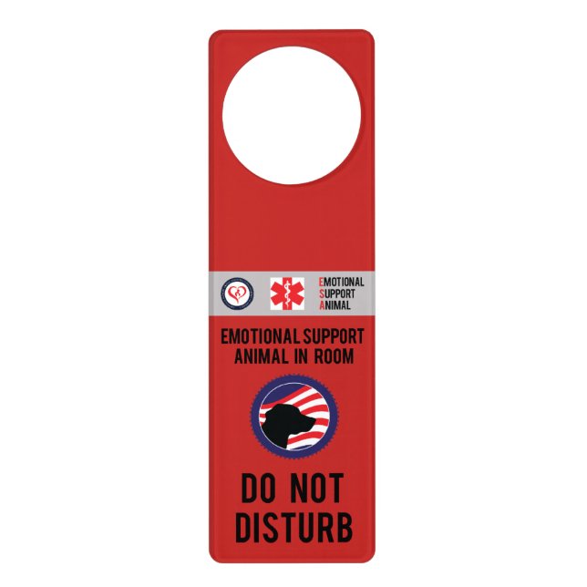 Hotel Travel Flag Door Hanger (Front)