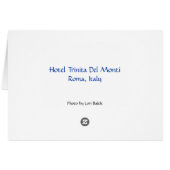 Hotel Trinita Del Monti (Back Horizontal)