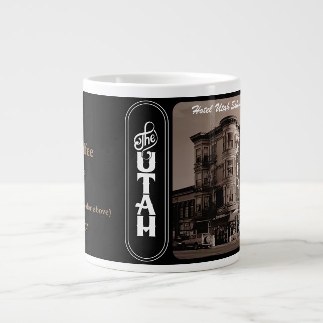Hotel Utah Saloon Jumbo Coffee Mug (Front)
