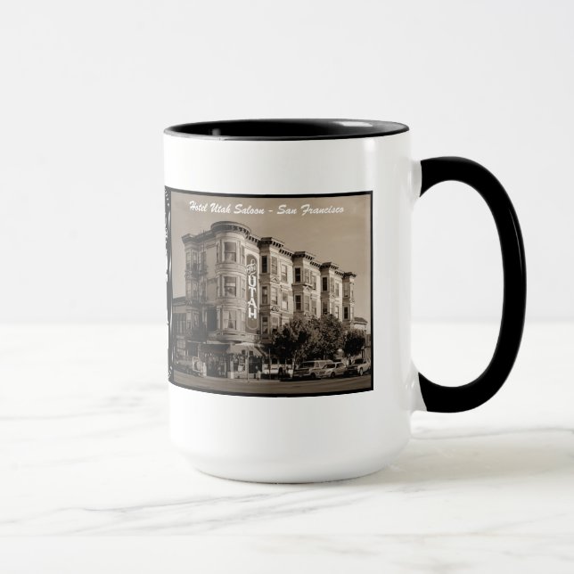 Hotel Utah Saloon - Lee's coffee recipe mug (Right)