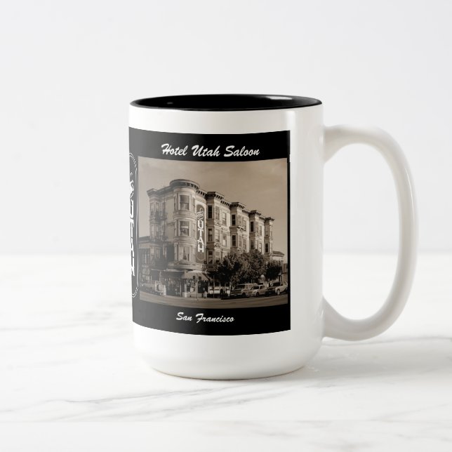 Hotel Utah Saloon Souvenir Mug (Right)