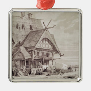 Hotels and Guest Houses Metal Ornament