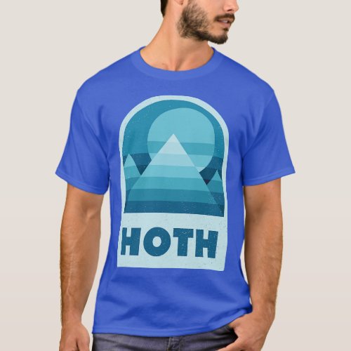 Hoth Geometric and minimalist series T_Shirt