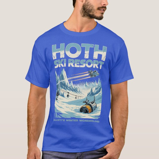 Hoth Ski Resort T-Shirt (Front)